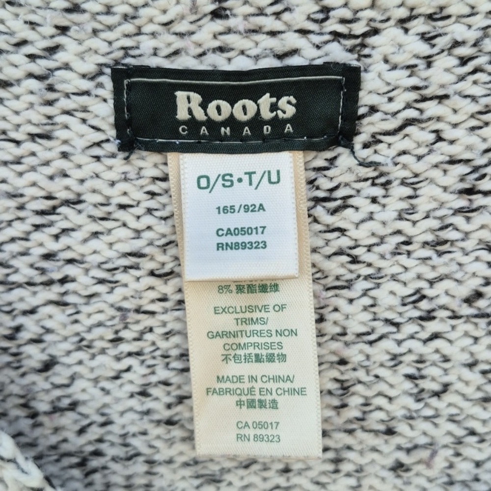 Roots One Size Sweater Vest Poncho (XL) - Picture 4 of 7